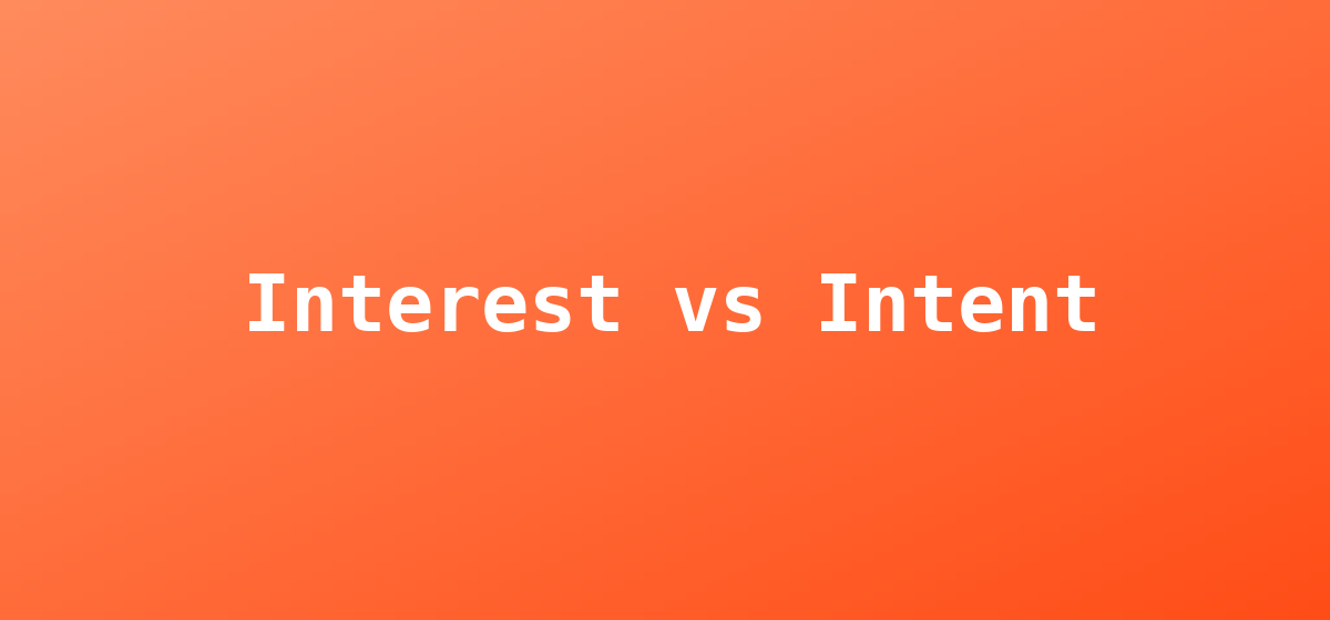Diagram contrasting instagram followers vs following by audience interest against relationship intent